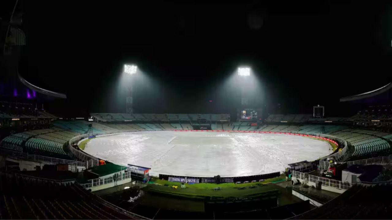 IPL 2026: KKR vs PBKS; Rain interrupts play in Kolkata 