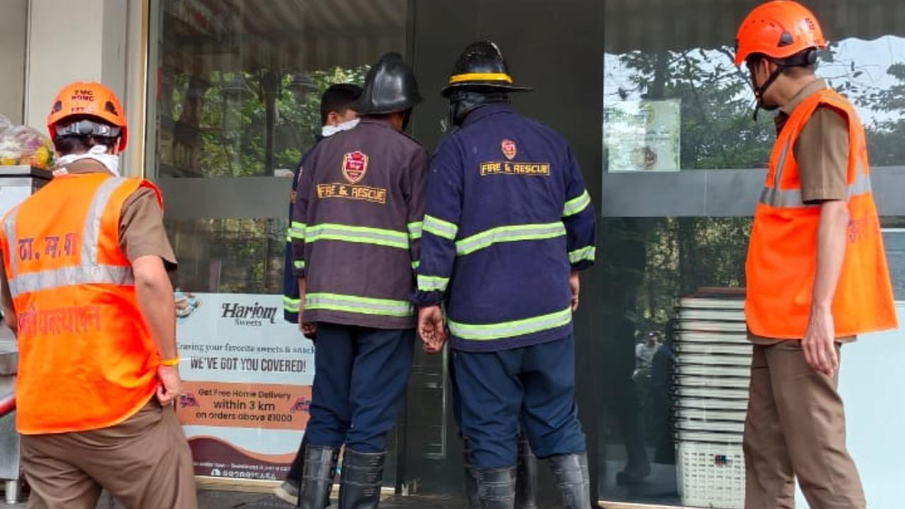 The blaze quickly spread to nearby materials, including electrical wiring, cardboard and a wooden cupboard