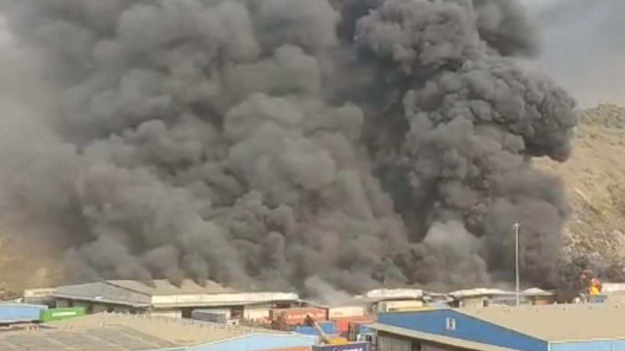 The officials said that so far no injuries have been reported. However, significant damage to property is expected