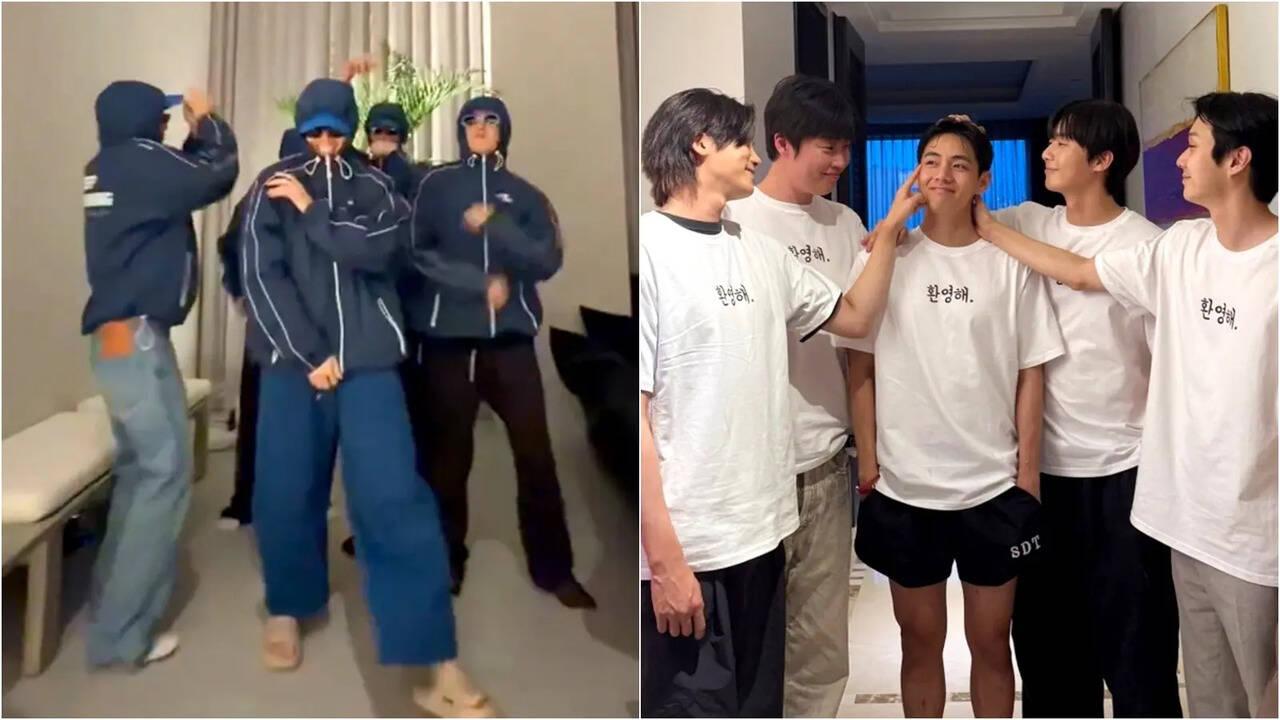 BTS’ V fails to sync Wooga Squad in a funny ARIRANG dance challenge video