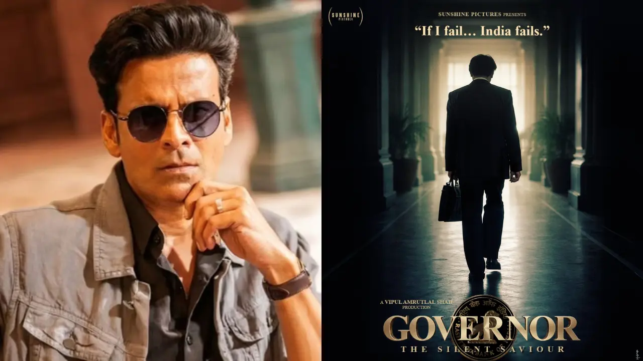 Manoj Bajpayee; poster of Governor