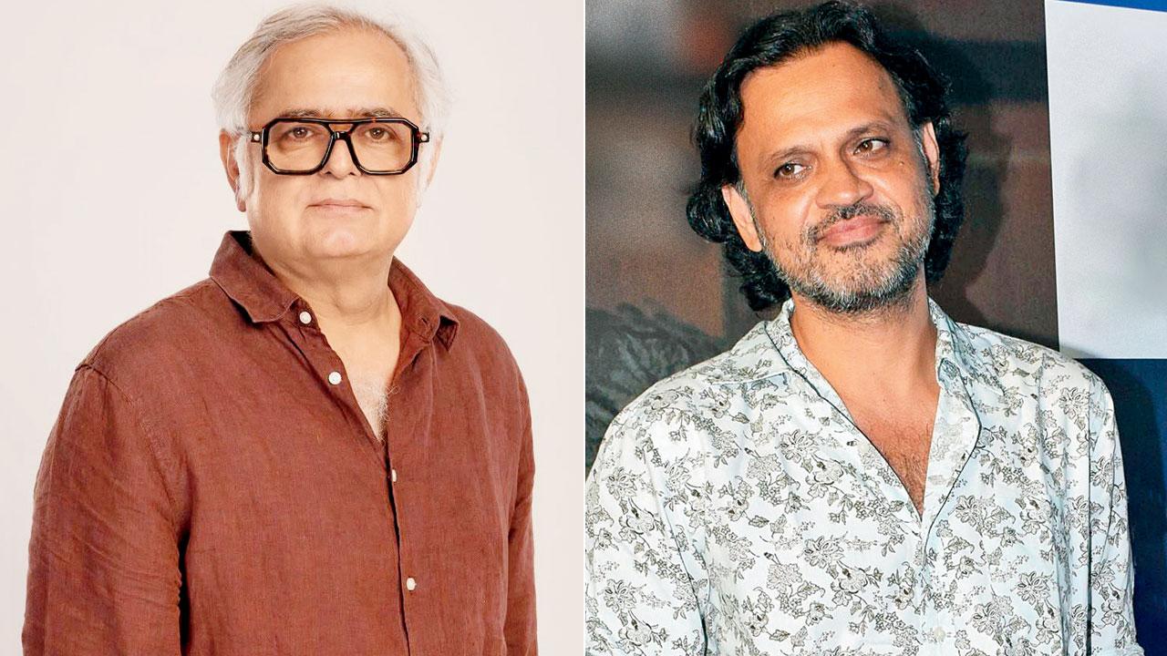 Hansal Mehta and  Robbie Grewal. Pics/Instagram