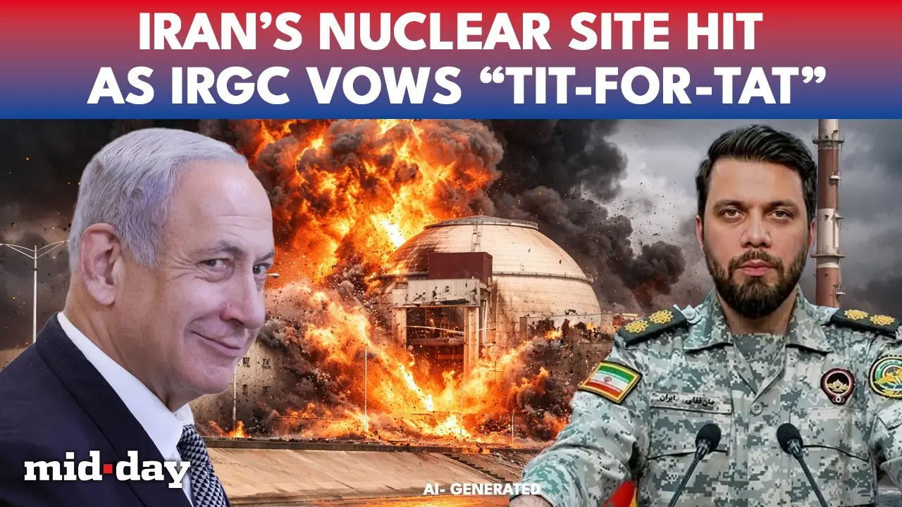 Iran’s Bushehr nuclear plant targeted, massive explosions rock petrochemical hub