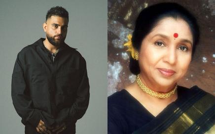 Karan Aujla and Asha Bhosle