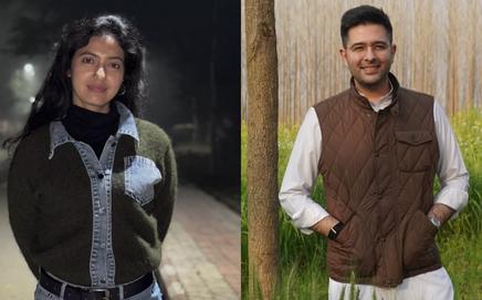 Khushboo Patani and Raghav Chadha
