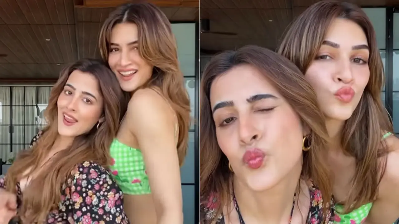 Rashmika Mandanna wants to join Kriti Sanon, Nupur Sanon's dance session