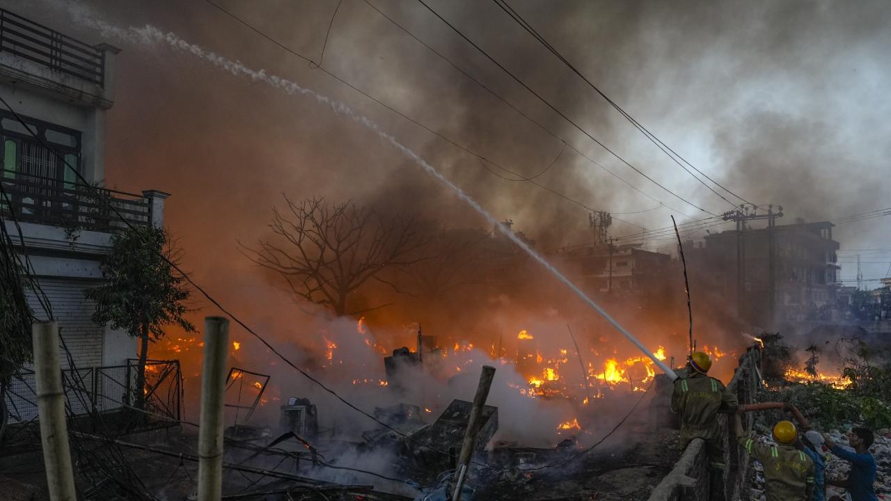 The officials said that extensive efforts were made to control the fire and assist affected residents
