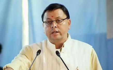 Uttarakhand CM Pushkar Singh Dhami. File pic