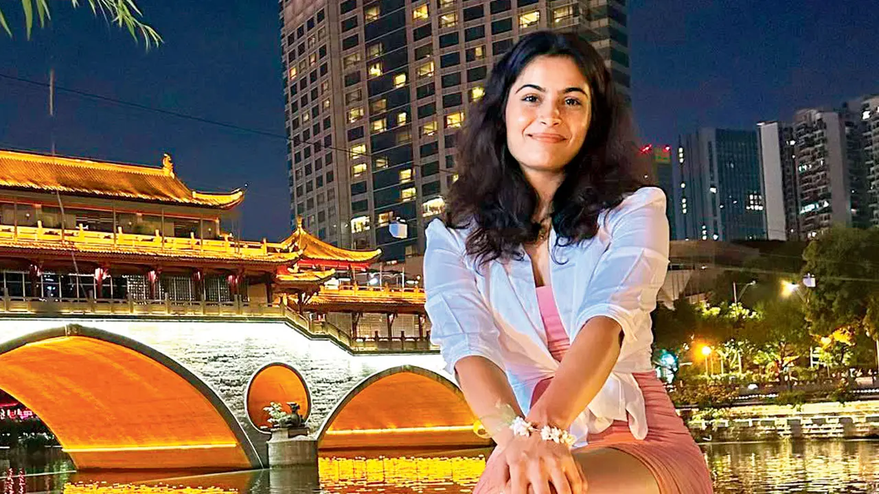 Manu Bhaker. Pic/Bhaker’s Instagram