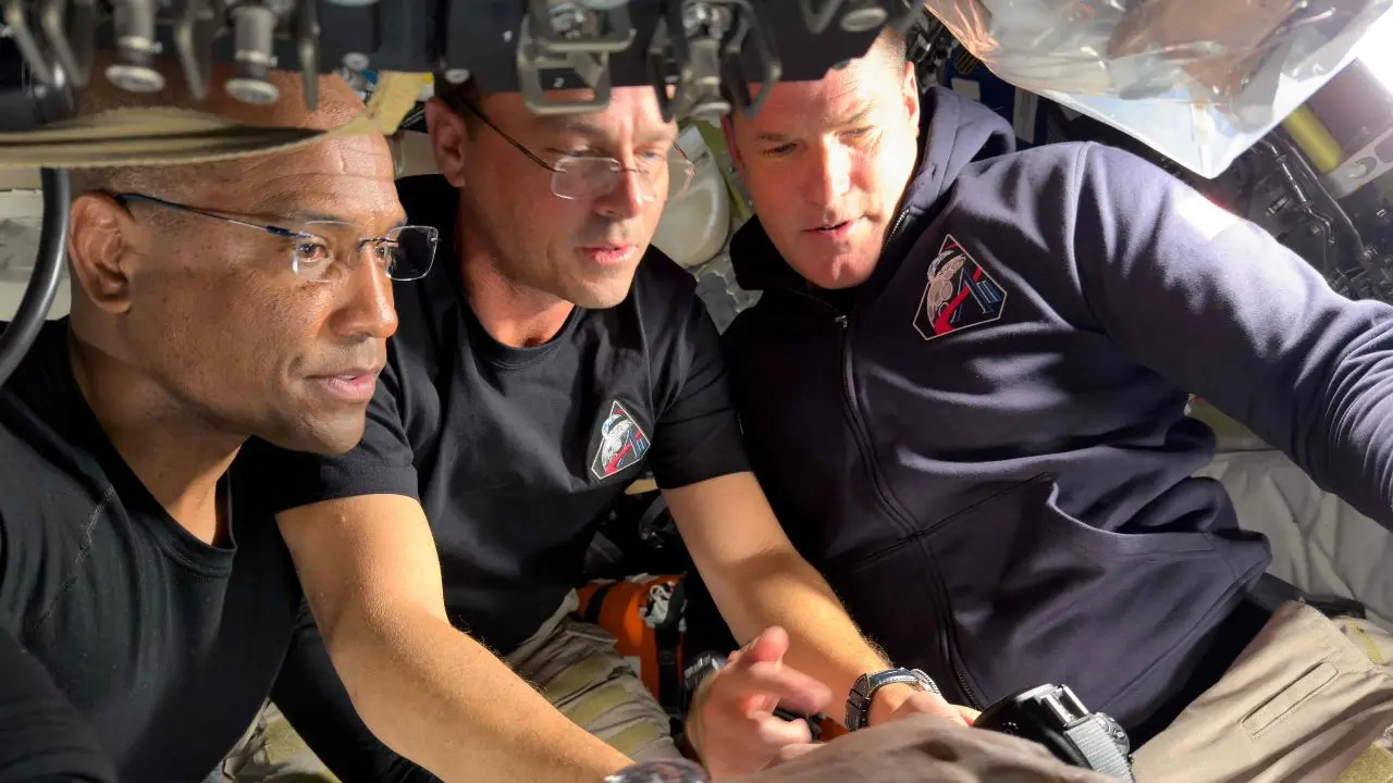 As Tuesday dawned, Artemis II commander Reid Wiseman continued to beam back pictures of the previous day's lunar rendezvous, which set a new distance record for humanity