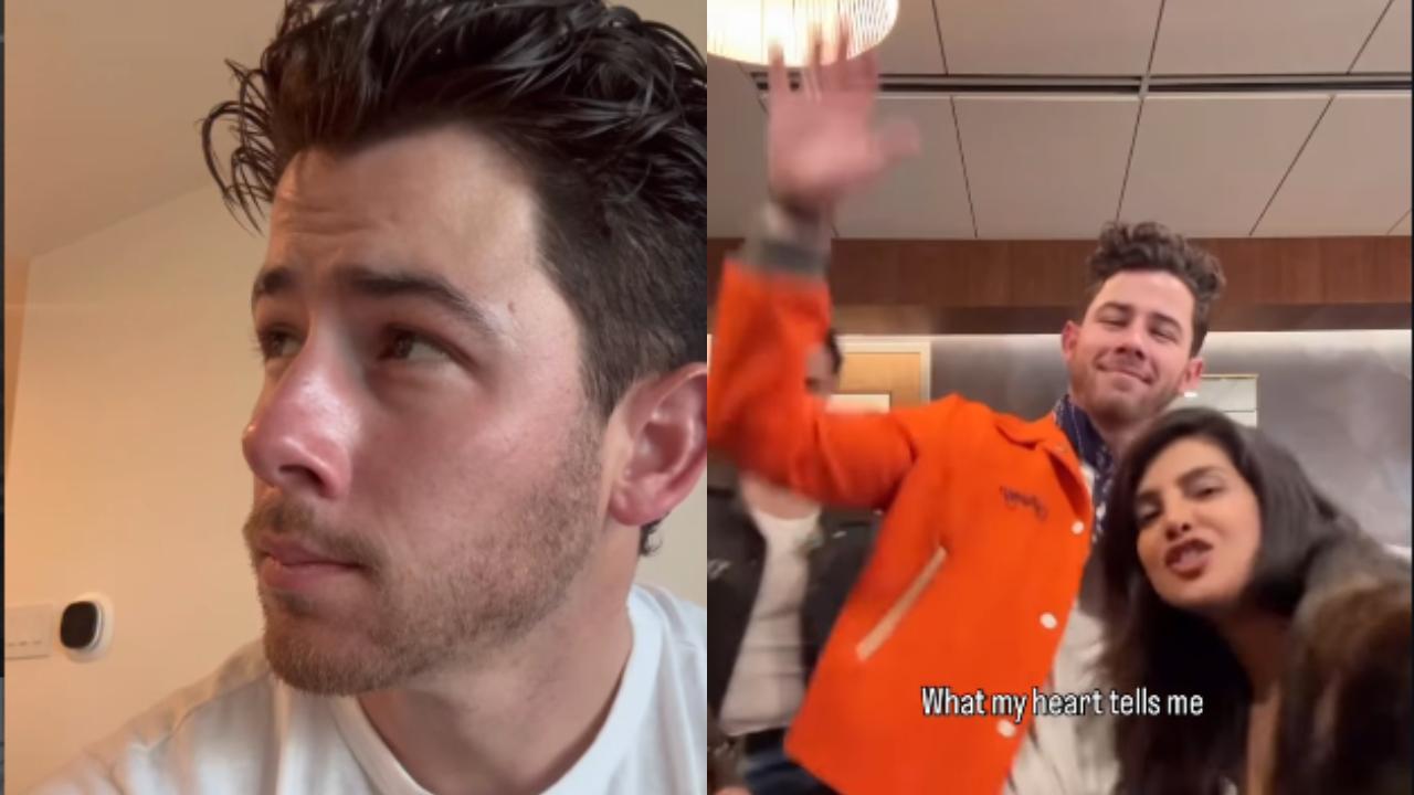 Nick Jonas grooves to Madhuri Dixit's hit track Que Sara Sara, watch