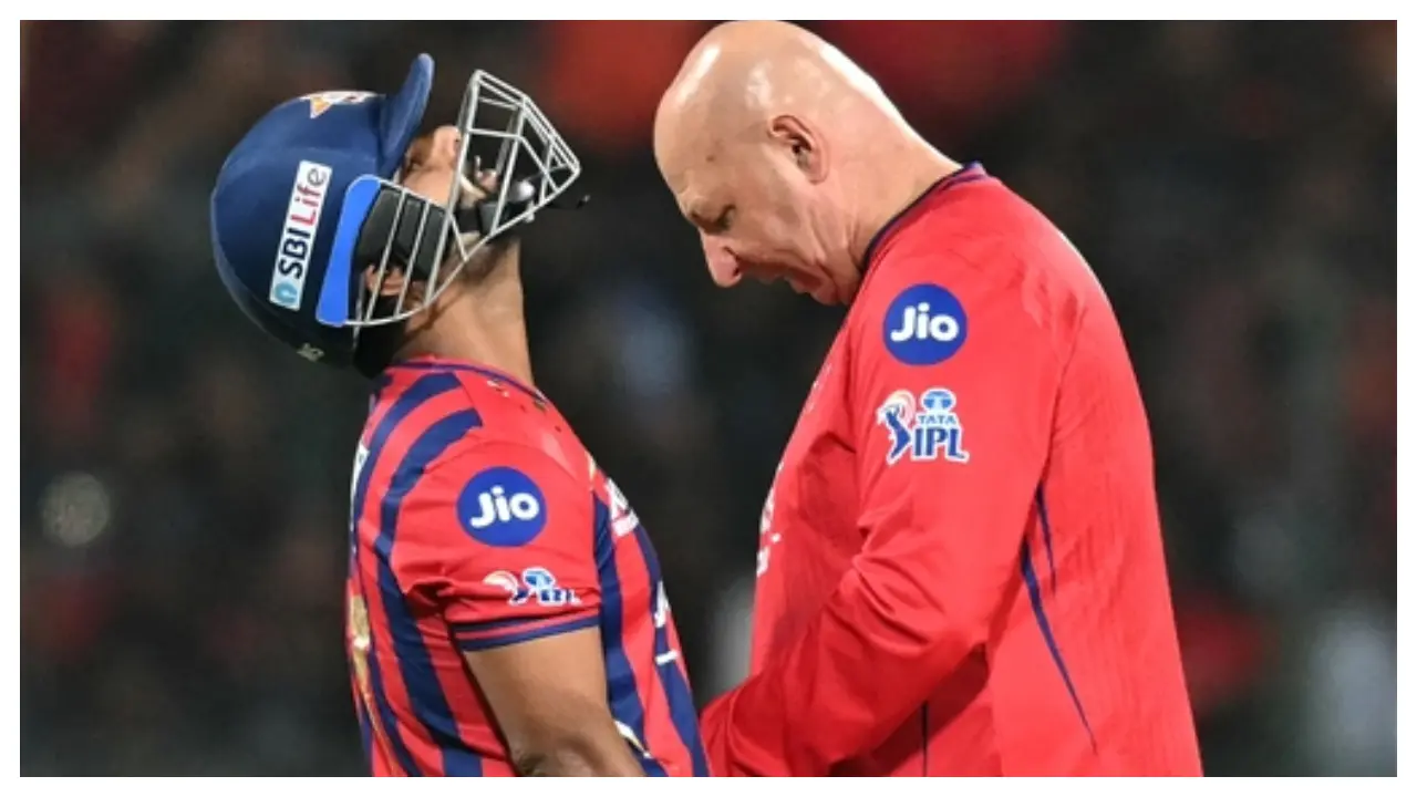 IPL 2026: LSG struggling at 35/1 at the end of powerplay; Pant retired hurt