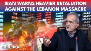 Iran ceasefire to collapse? PM Pezeshkian issues ultimatum over Lebanon strikes