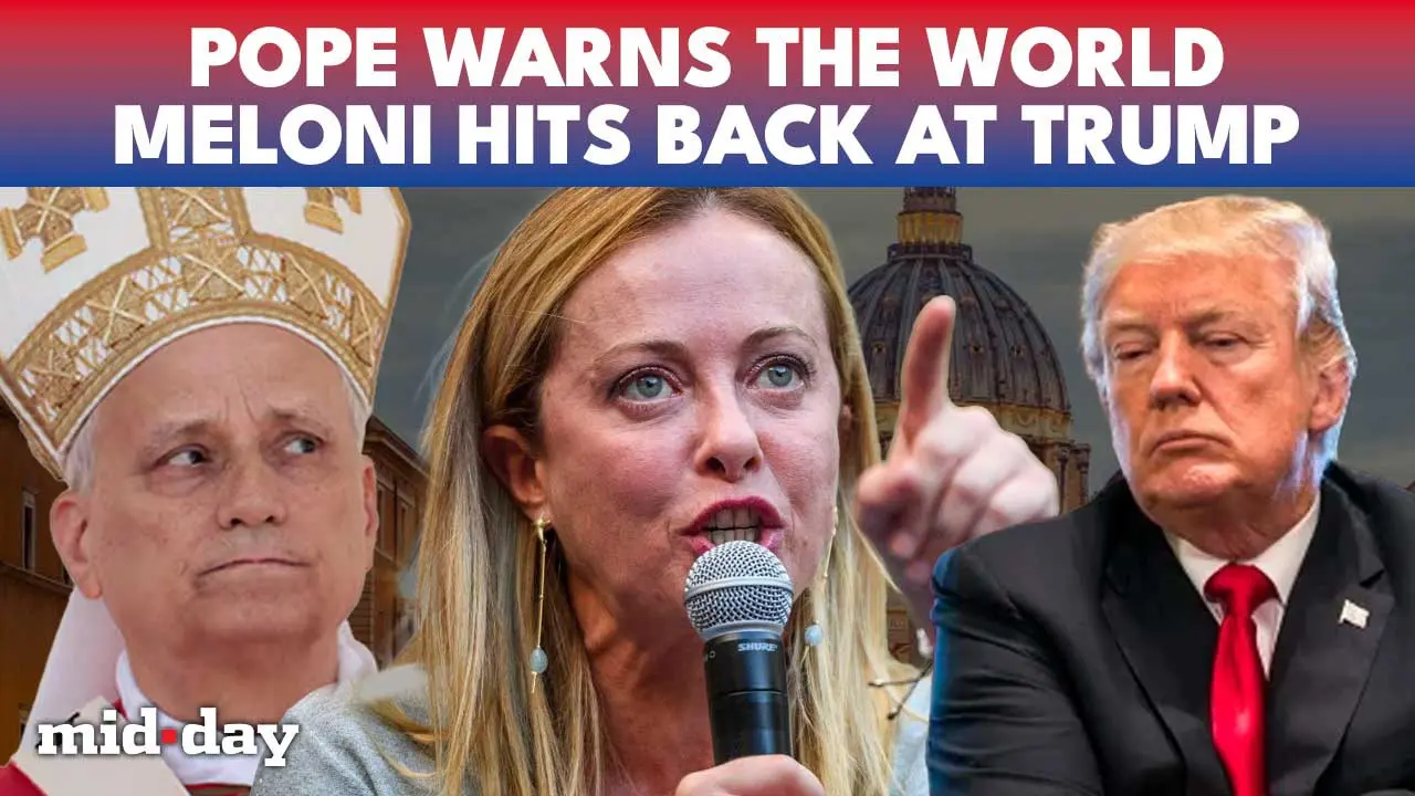 Pope vs Trump: Pope Leo drops explosive letter, Meloni rebukes Trump