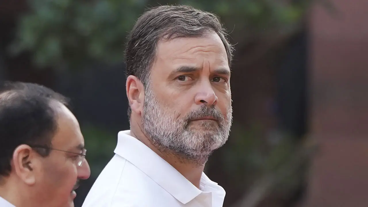 Rahul Gandhi flags off ‘Run For Ambedkar’ in Delhi, flags threat to Constitution