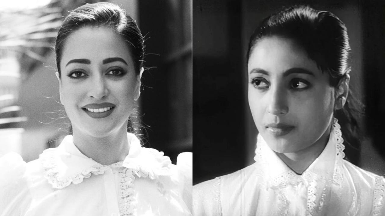 Raima Sen recreates grandmother Suchitra Sen's retro look