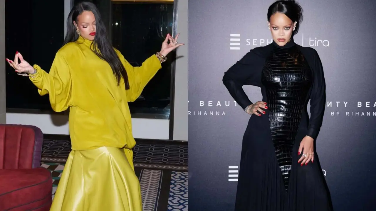 Rihanna revisits Mumbai event (Pics/Instagram)