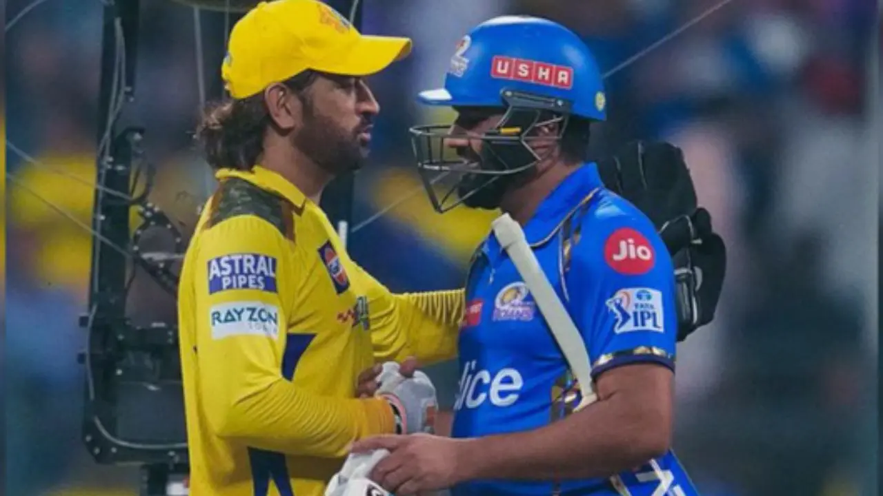MS Dhoni and Rohit Sharma are set to miss today's game (Pic: IPL)