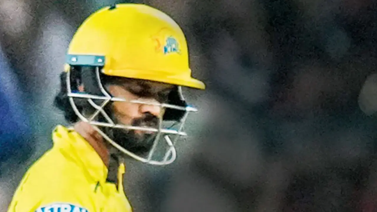 Later, Shivam Dube registered 22 runs off 17 deliveries, laced with three boundaries and a maximum. Kartik Sharma also lost his wicket after scoring 15 runs in nine balls, including three boundaries. Jamie Overton smashed 18 runs in just six balls, with the help of three boundaries and a maximum. Skipper Ruturaj Gaikwad delivered a crucial knock by scoring an unbeaten 74 runs off 60 deliveries. His knock also included six boundaries and four maximums. With this, the Super Kings posted a total of 158 runs for the loss of seven wickets in 20 overs against the Titans (Pic: File Pic)