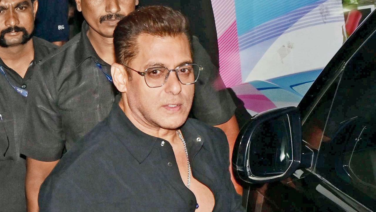 Salman Khan. Pic/Yogen Shah