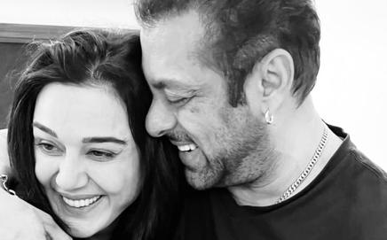 Preity Zinta and Salman Khan