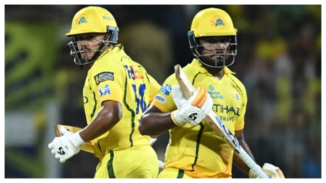 IPL 2026: CSK race to 72/2 in 6 overs against KKR; Ayush Mhatre stars with 38