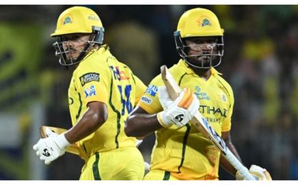Ayush Mhatre and Sanju Samson (Pic: AFP)