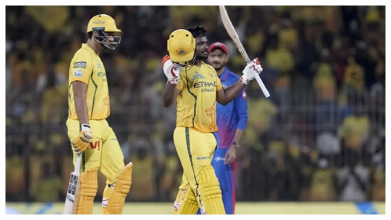 IPL 2026: Sanju Samson scores his 4th IPL ton to take CSK past 200 against DC