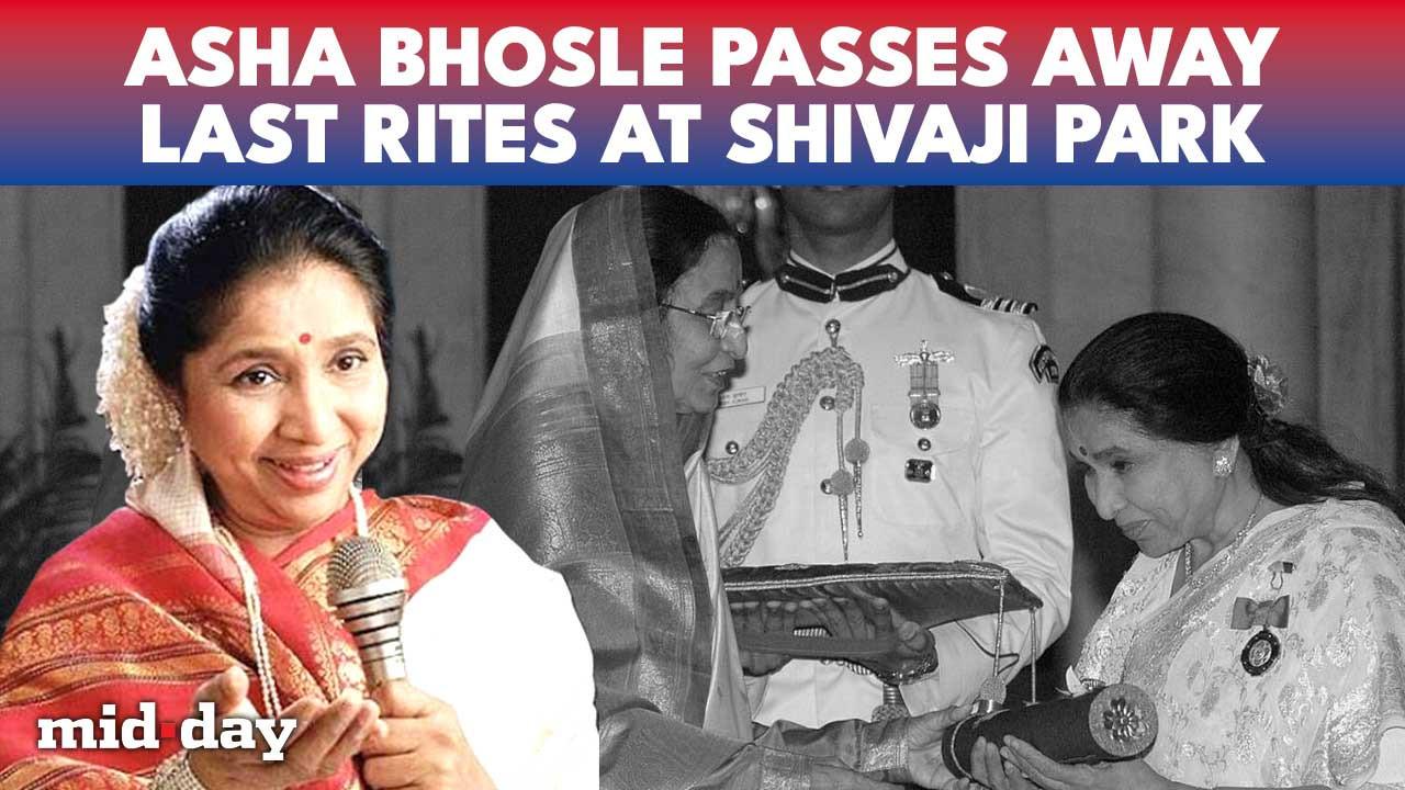 Asha Bhosle Passes Away: Final Rites in Mumbai, India Mourns