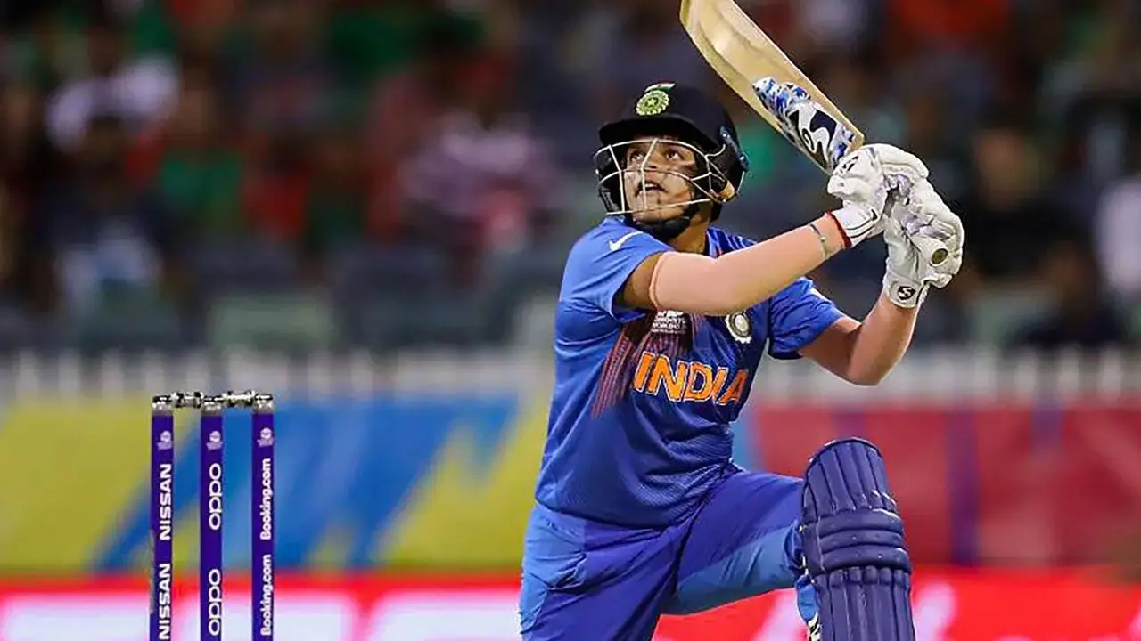 Shafali Verma. Pic/PTI