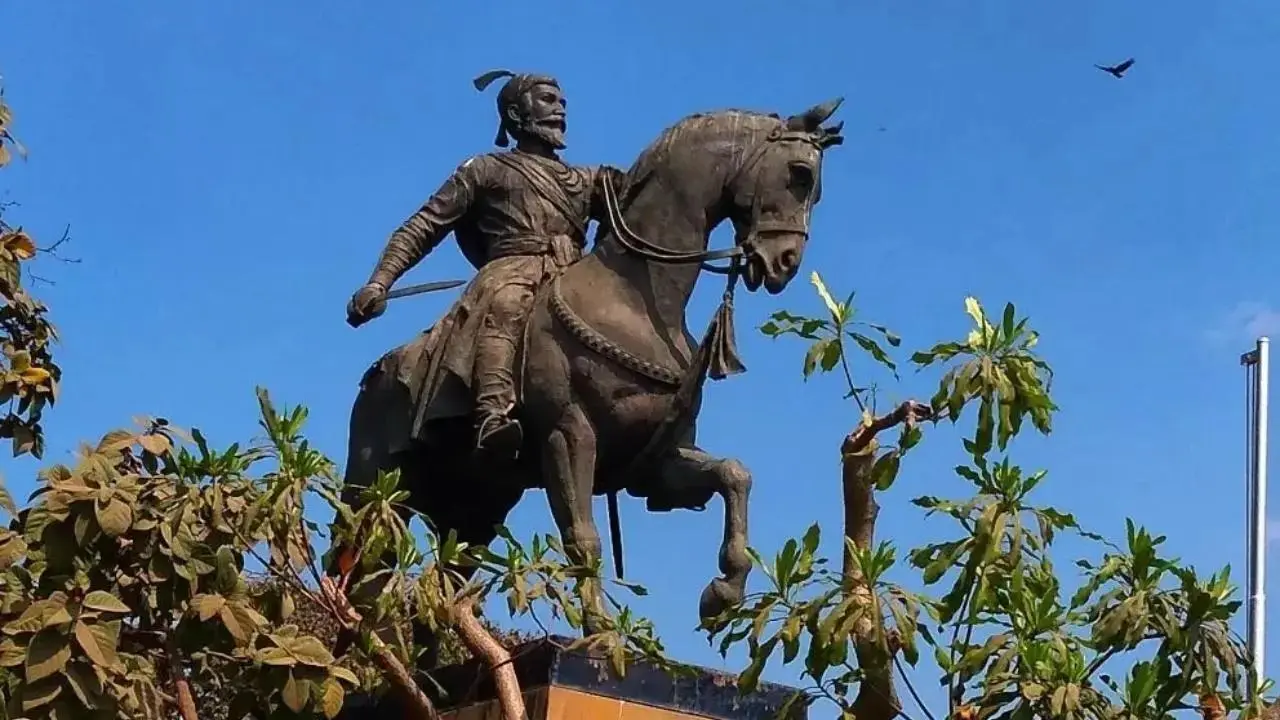 Shivaji Maharaja statue. File Pic
