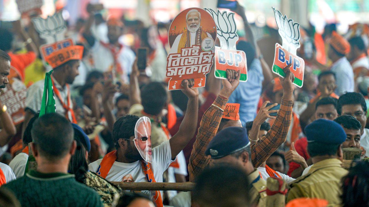 This is Modi's third visit to the state since the Election Commission announced the poll schedule in mid-March