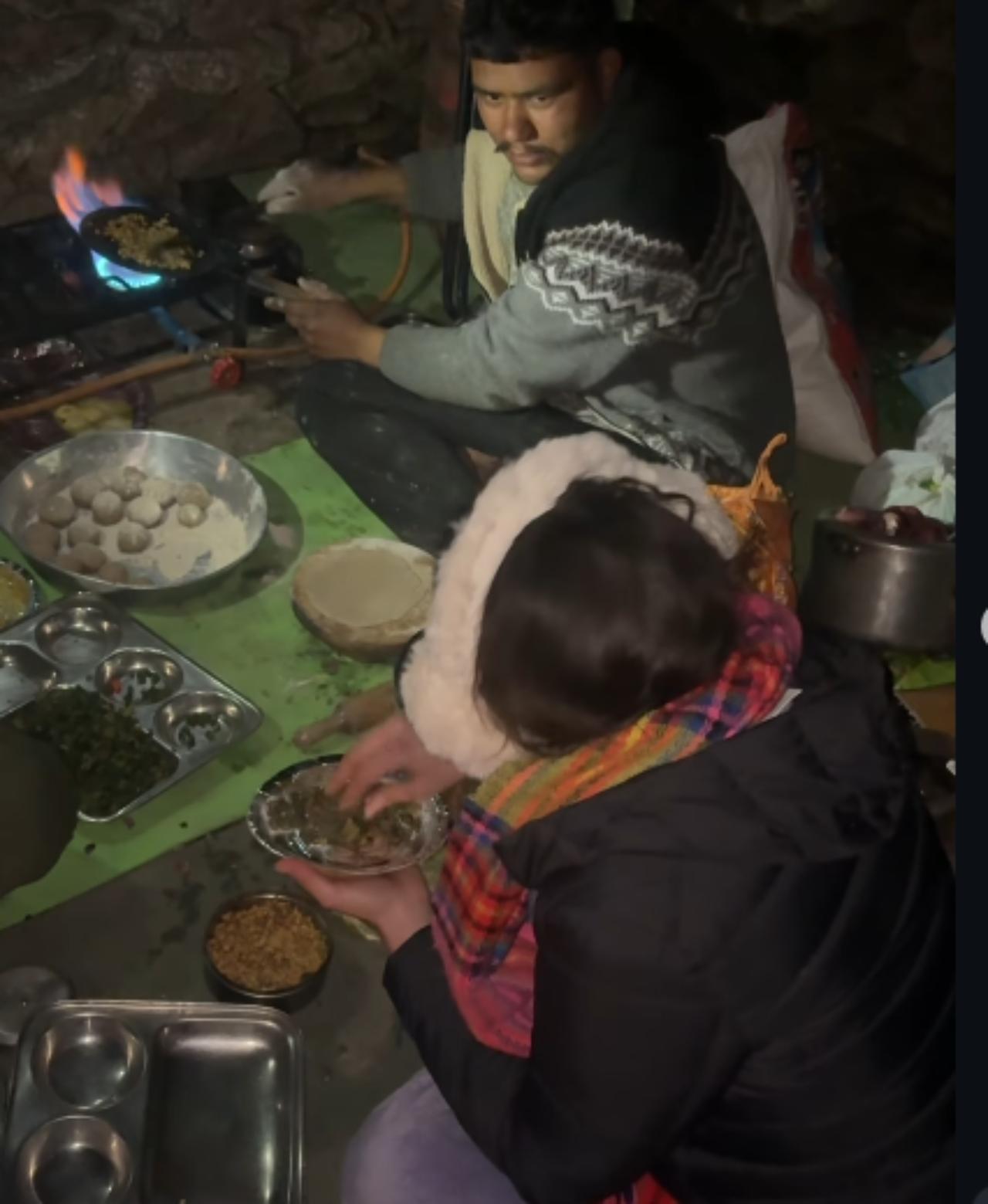 &nbsp;During her time there, the 'Atrangi Re' actress even soaked in all the beauty surrounding the place, along with meeting some locals and even relishing their local delicacies