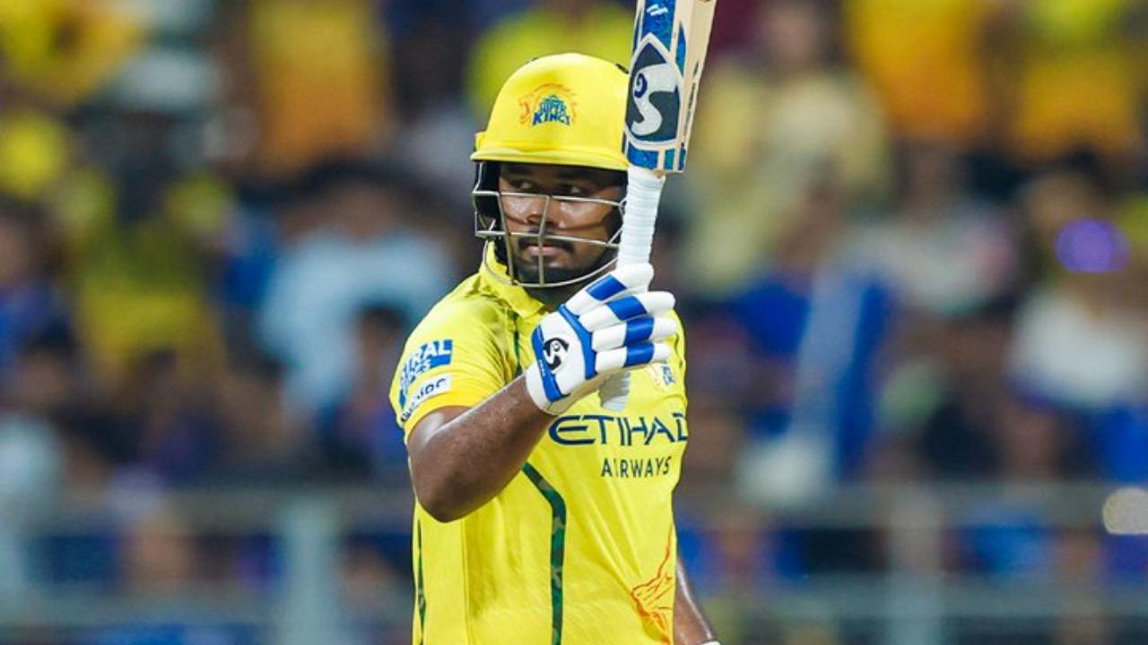 With this, he became the first CSK batsman to score a century against the "Paltan"