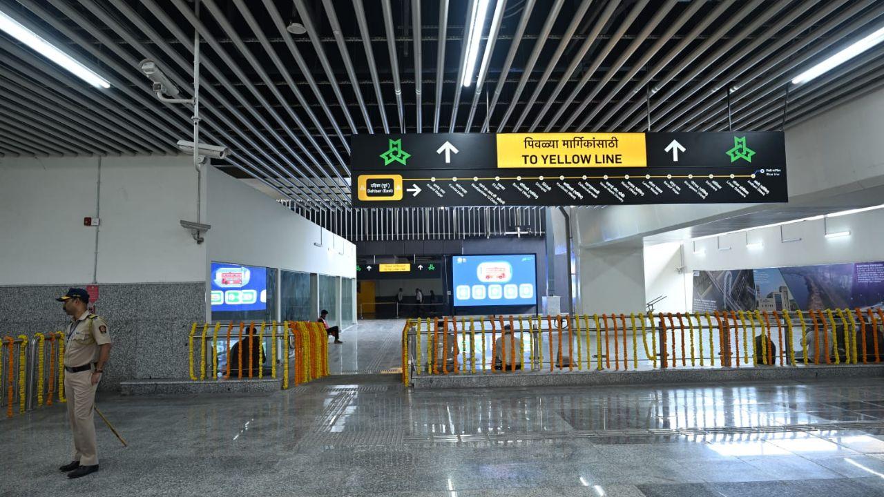 The elevated corridor spans 10.5 kilometres with a total of eight stations, including Dahisar (East), Pandurangwadi, Miragaon, Kashigaon, Sai Baba Nagar, Meditya Nagar, Shahid Bhagat Singh Garden, and Netaji Subhash Chandra Bose Garden