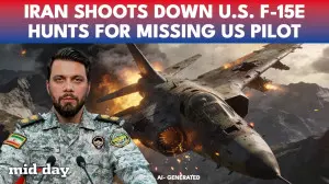 US F-15E shot down, Iran declares big reward to find missing US pilot