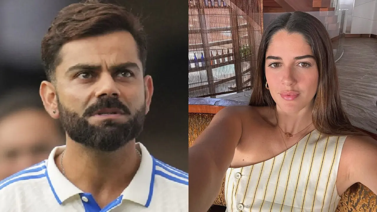 Virat Kohli and Izabelle Leite