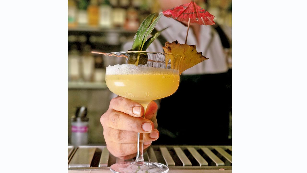 Cucumber Gin Smash and Tropical Gimlet