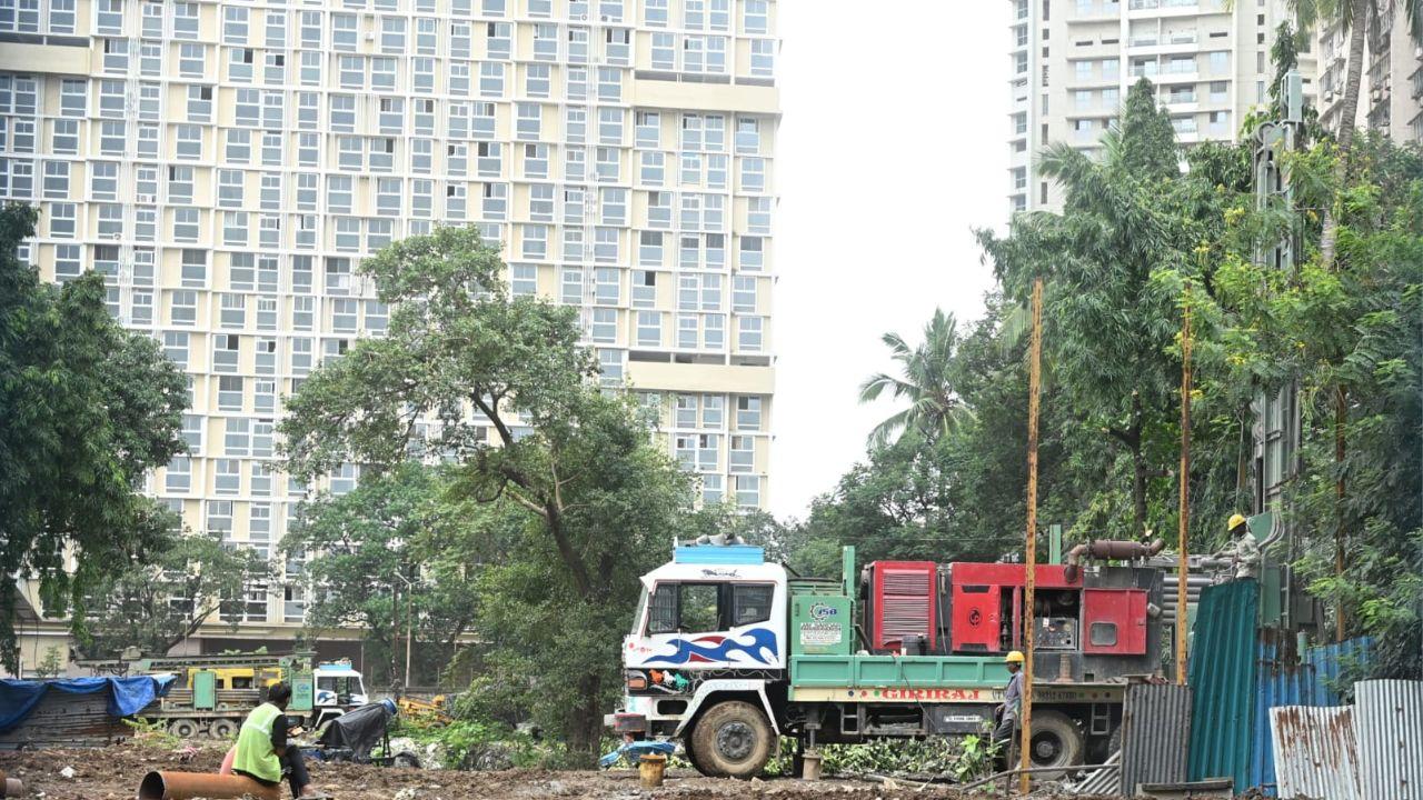 The use of the installed dust-suppression system during construction activity could help reduce the amount of dust escaping from the site and minimise inconvenience to people in the vicinity