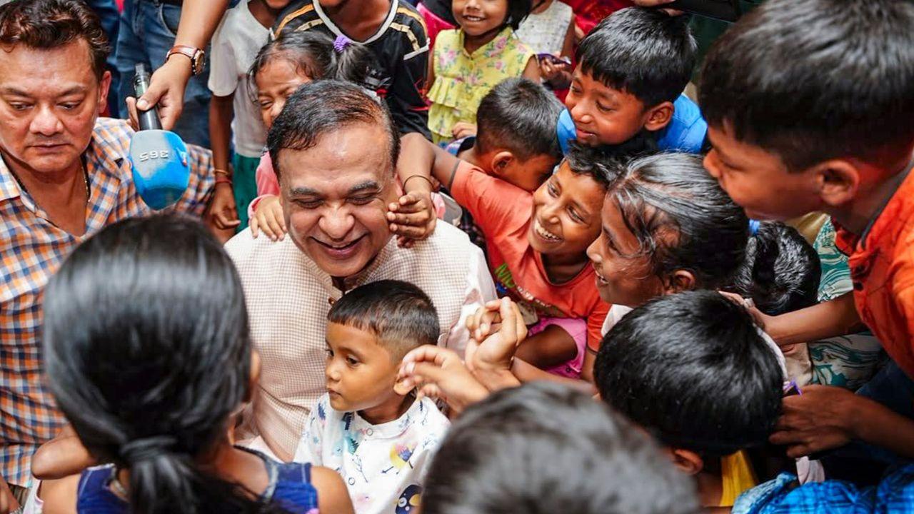 Assam CM assured the flood-affected people that the Government of Assam stands firmly beside every affected family during this difficult time and will extend all possible assistance for their rehabilitation and reconstruction
