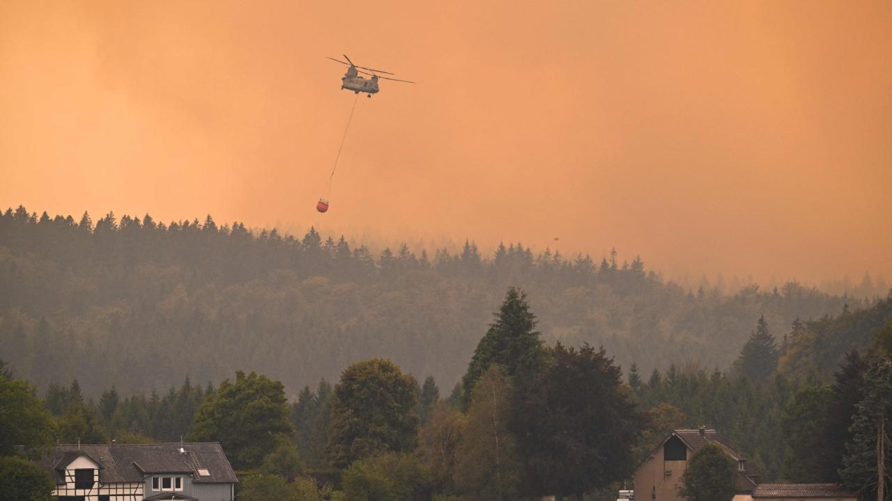 About 600 residents in the nearby municipalities of Waimes and Butgenbach, in Liege province near the German border, were told to evacuate on Saturday as winds shifted and smoke spread through the area. Authorities also advised tourists to leave, while a nearby gymnasium was opened to receive evacuees. About 600 residents in the nearby municipalities of Waimes and Butgenbach, in Liege province near the German border, were told to evacuate on Saturday as winds shifted and smoke spread through the area. Authorities also advised tourists to leave, while a nearby gymnasium was opened to receive evacuees.