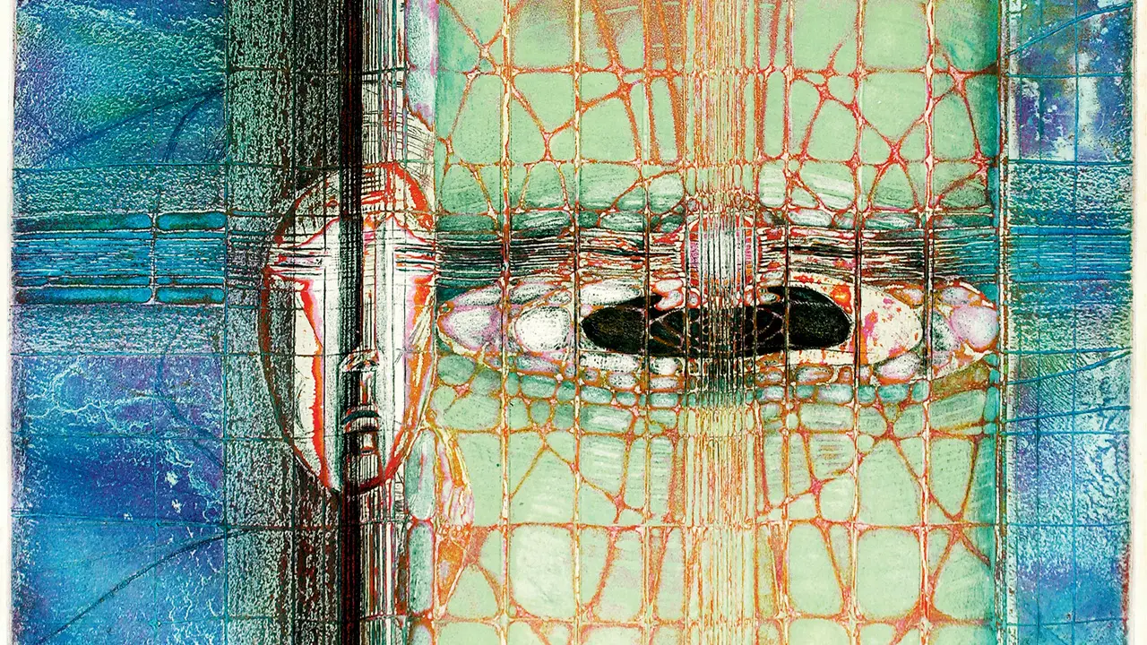 Attend this fun art workshop in Mumbai to learn the basics of printmaking Krishna Reddy, Clown Dissolving, ca. 1994-97, multicolour viscosity print on paper. PIC COURTESY/ Experimenter
