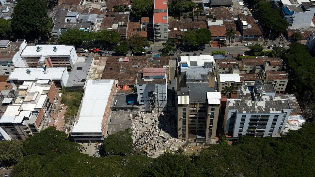 In Photos: Colombia earthquake death toll rises to 188, over 1,600 injured Pic/AFP