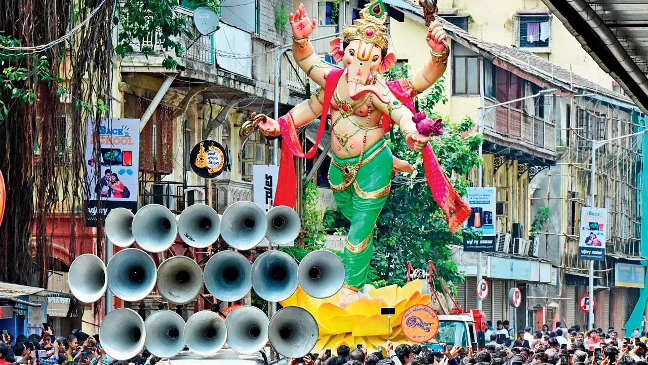 Ganeshotsav 2026: Pune Residents seek DJ ban as Ganesh festival approaches Representational image. File pic