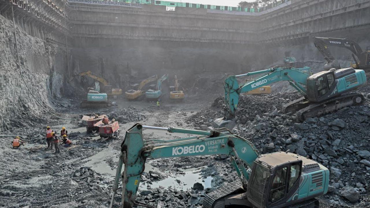 GMLR project: BMC starts excavation of 5.3-km twin tunnel under SGNP The 12.20-km GMLR is a major infrastructure project aimed at connecting Mumbai's eastern and western suburbs. PIC/X