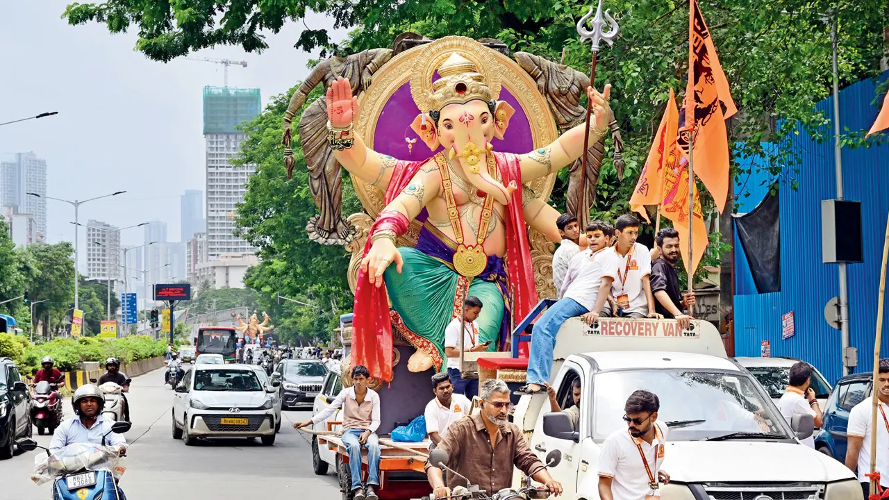 Dear BMC, human life is as precious as an idol's Representation pic