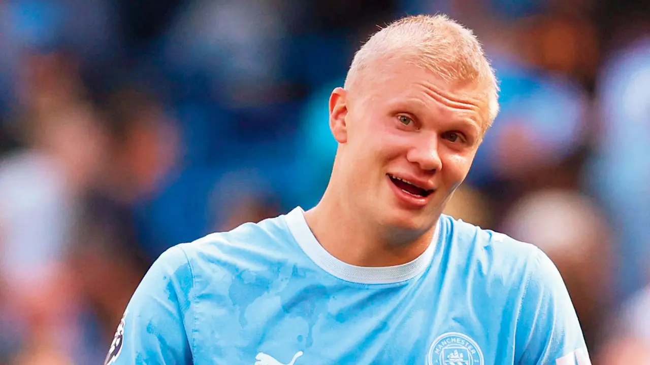 New-look Haaland fails to score but Gvardiol helps Man City win Haaland with a new hairdo