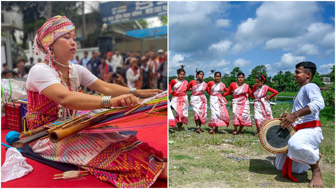 PICS | International Day of the World's Indigenous Peoples: Glimpses from India International Day of the World's Indigenous Peoples is celebrated on August 9. Photos Courtesy: PTI