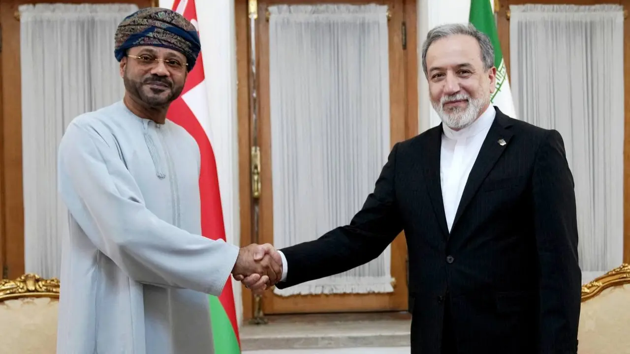 In Photos: Iran, Oman hold talks on managing Strait of Hormuz Iranian Foreign Minister Abbas Araghchi (R) shakinghands with Omans' Foreign Minister Sayyid Badr al-Busaidi in Tehran. Pic/AFP