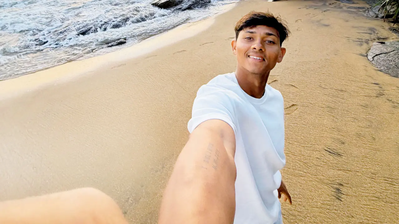 Yashasvi Jaiswal’s living it up in Sri Lanka ahead of 2nd Test Yashasvi Jaiswal. Pic/Jaiswal’s Instagram